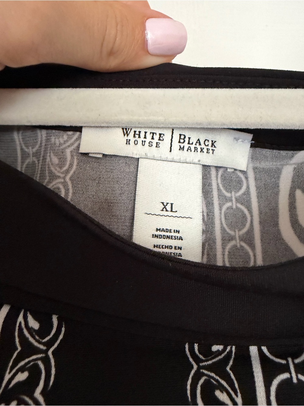 White House Black Market dress/tunic XL
